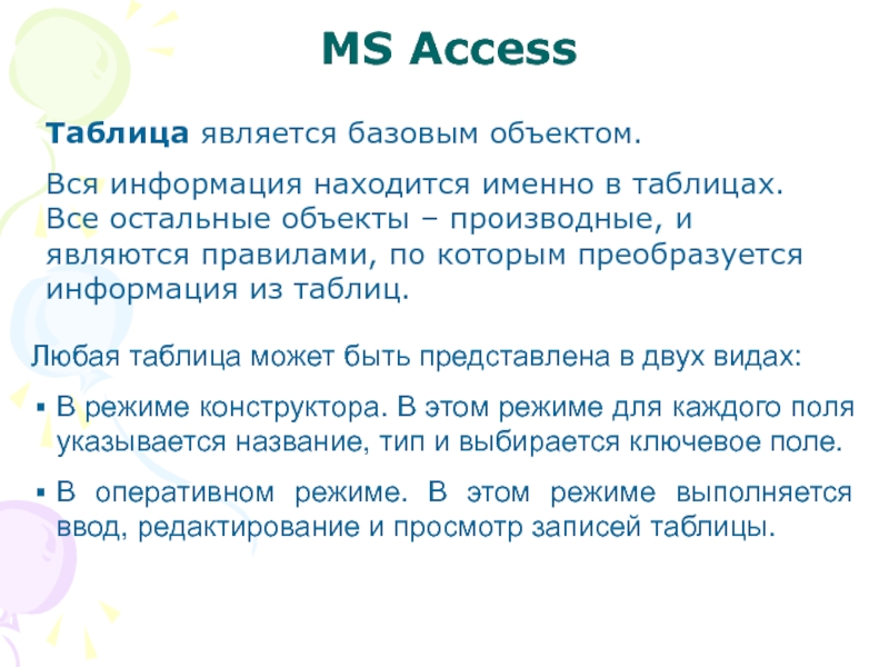 Основные объекты базы данных запросы. Объекты системы управления базами данных ms access. Объекты базы данных таблица. Базовым объектом access является. Назовите основные объекты субд ms access.