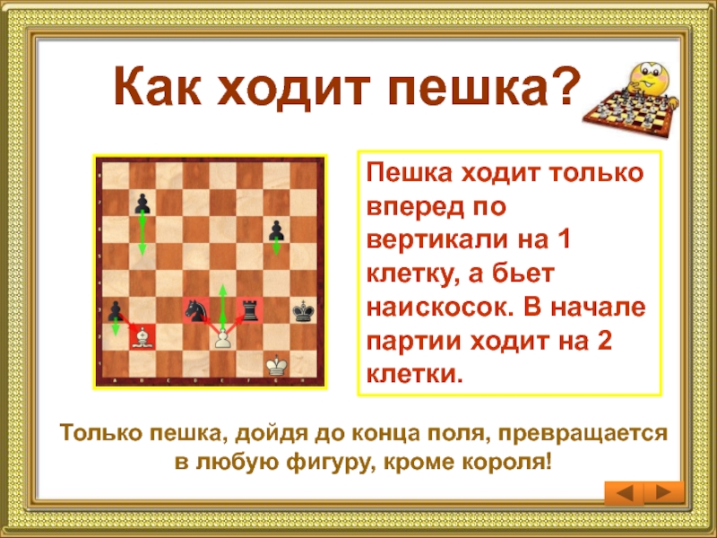 Шахматная игра ходы. Первый ход пешки в шахматах по правилам. Как ест пешка в шахматах. Шахматы правила игры как бьет пешка в шахматах. Пешка в шахматах может ходить на 2 клетки.