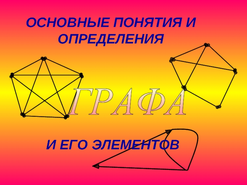 Графа и его элементы