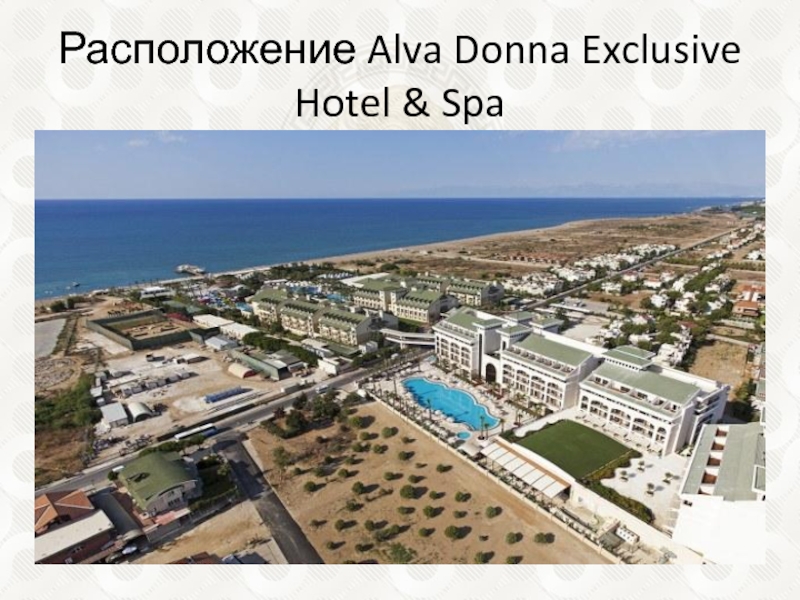 Alva donna exclusive hotel spa карта отеля