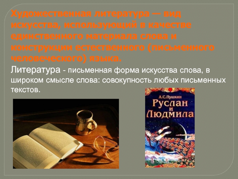 Литература это вид искусства. Виды художественной литературы. Литература письменная форма искусства слова. Литература письменно. Совокупность любых письменных текстов.