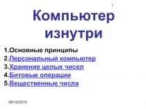 Компьютер Изнутри 