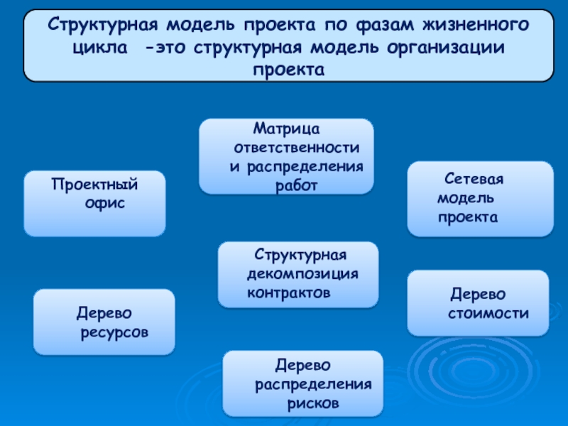 Структурные модели проекта