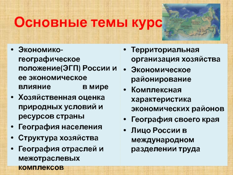 Как влияет эгп на развитие экономики. Экономико географические факторы.