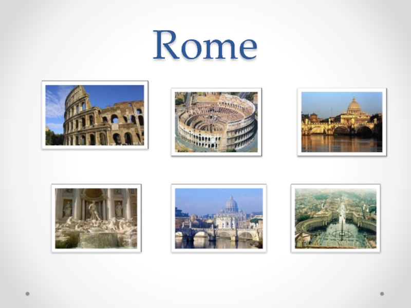 Презентация Rome