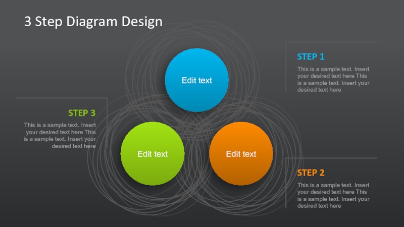 3 Step Diagram Design