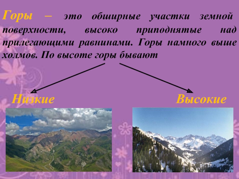 Формы гор. Горы это определение. Что такое горы 2 класс окружающий мир. Горы это определение 2 класс окружающий мир. Гора это определение 2 класс.