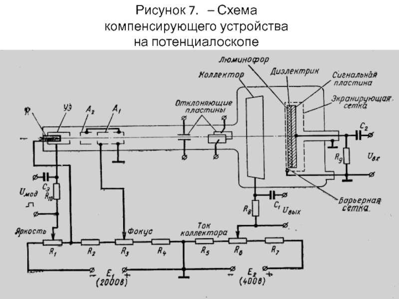 Схема подключения компенсирующего устройства