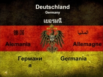 Deutschland Germany