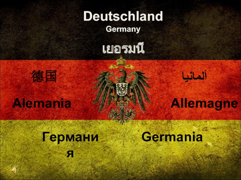 Презентация Deutschland Germany
