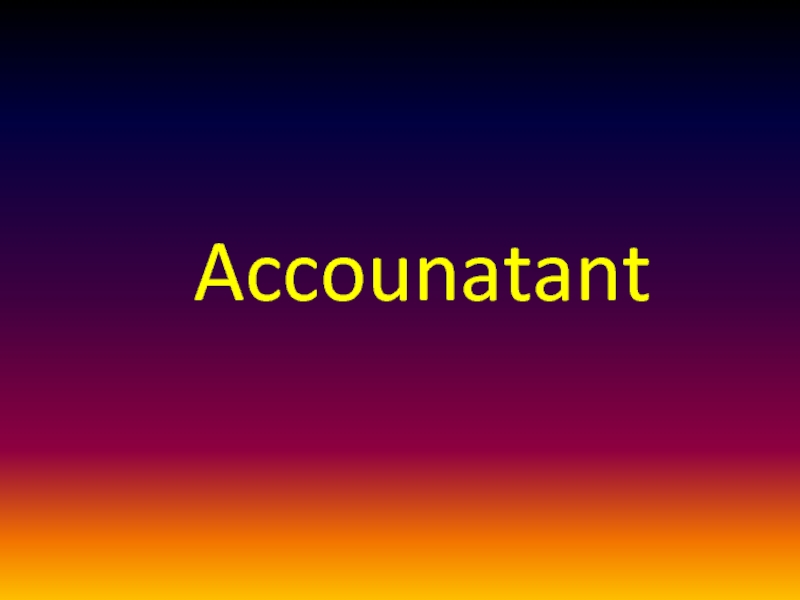 Accounatant