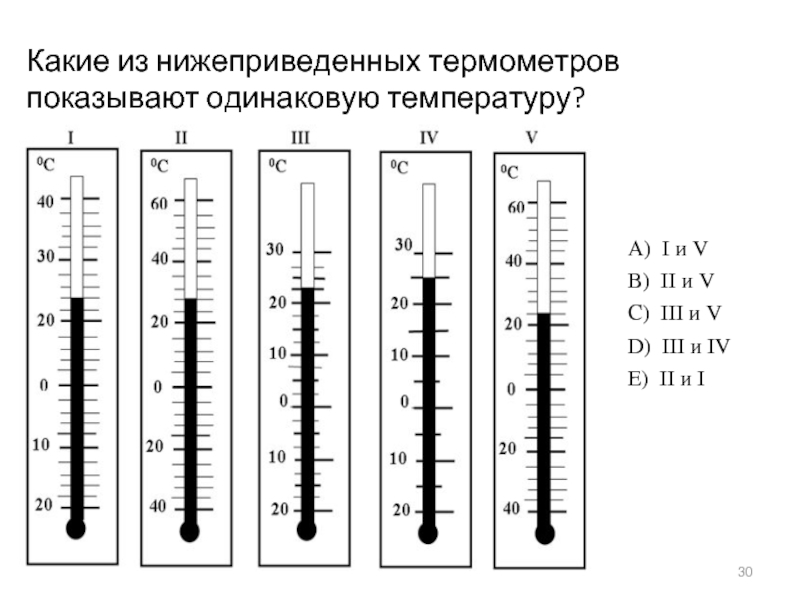 На рисунке показана часть шкалы термометра выберите правильное утверждение