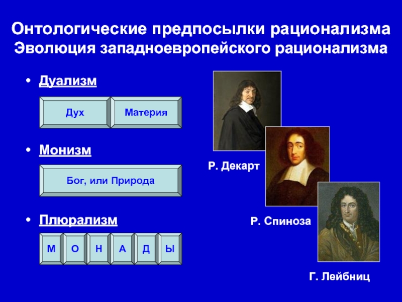 Дуалистическая картина мира характерна для философии