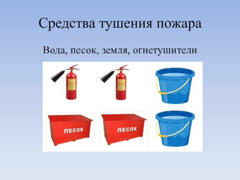 Средства изображения. Средства тушения пожаров. Средства пожаротушения для дошкольников. Первичные средства пожаротушения для детей. Вещи для тушения пожара.