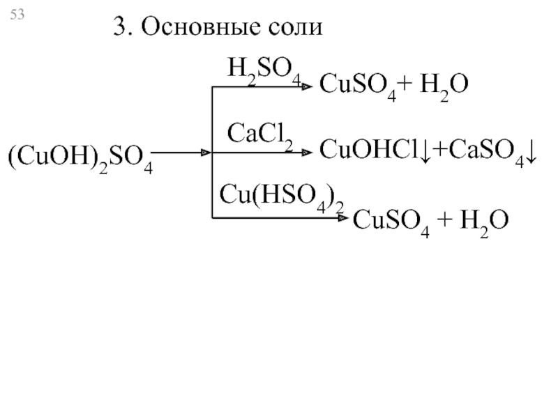 Cu h2so4 молекулярное