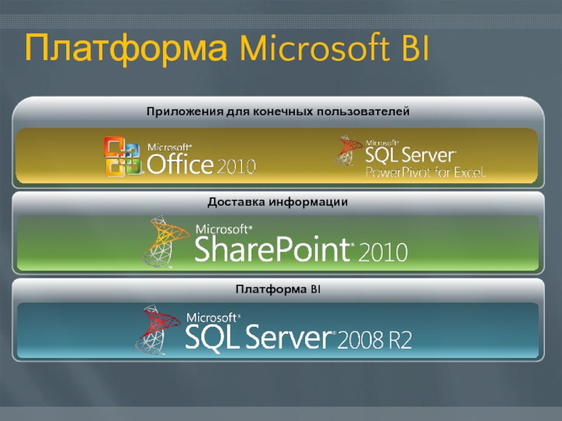 Платформа Microsoft BI
