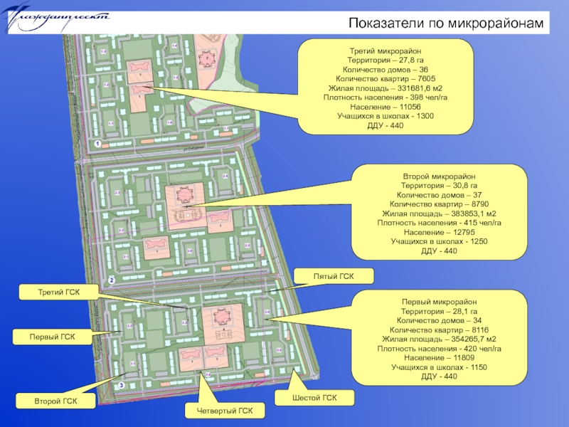 Карта 3 микрорайон