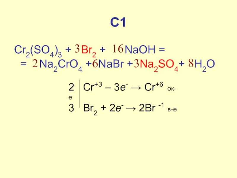 В уравнении реакции схема которой cr o2 cr2o3