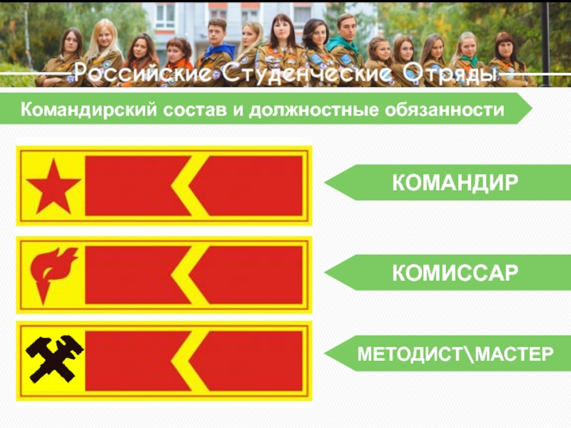 Студенческие отряды презентация