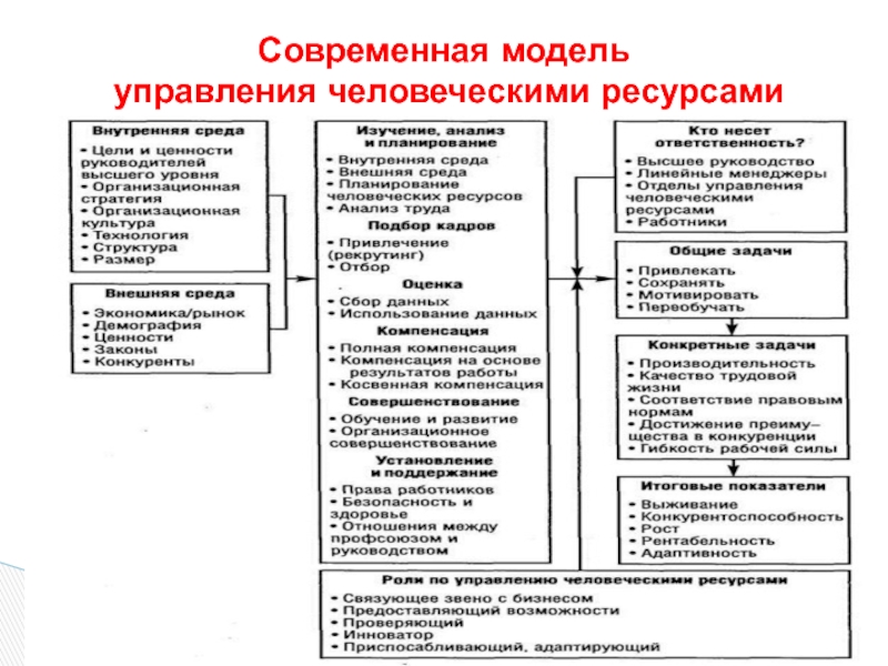 Управление человеческими ресурсами презентация