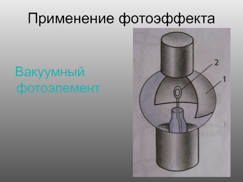 Катод фотоэлемента. Электровакуумные фотоэлементы. Вакуумный фотоэлемент. Применение внешнего фотоэффекта. Вакуумный фотоэлемент принцип работы.