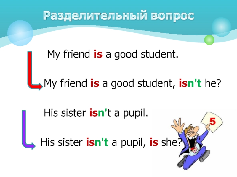 Разделительные предложения в английском. Разделительный вопрос с глаголом to be. Разделительный вопрос в present simple. Вопросы с хвостиком present simple. Разделительный вопрос в презент Симпл.