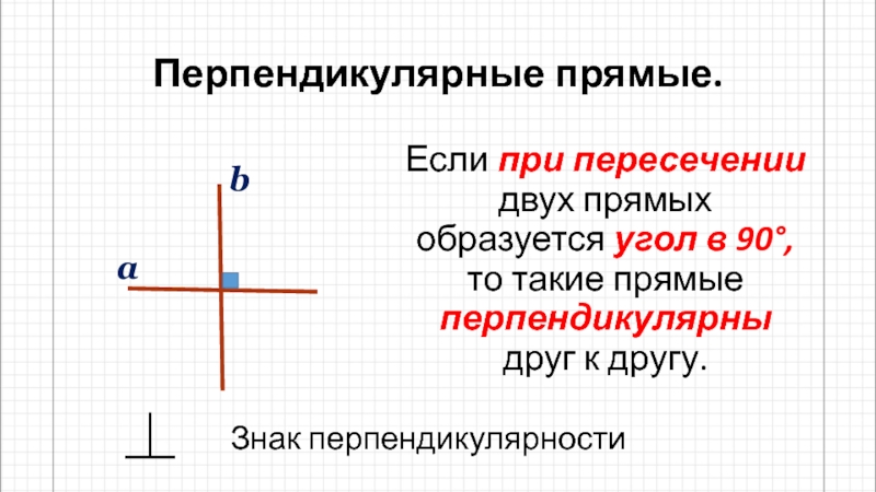 Прямая проходящая через точку и перпендикулярная прямой