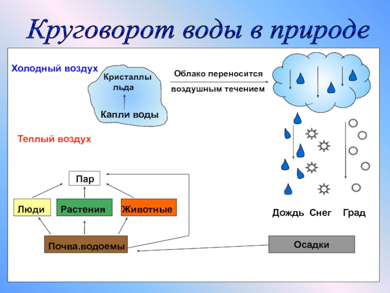 Вода в природе презентация 8 класс