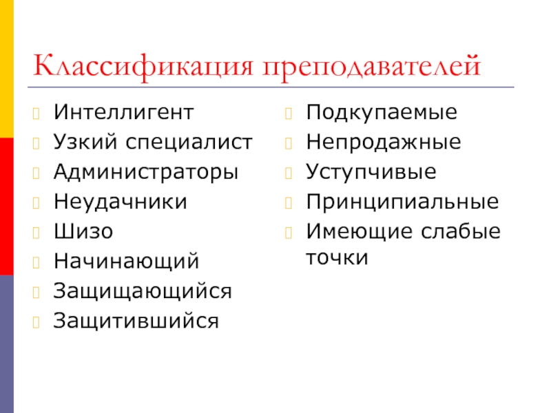 Классификация конспектов. Классификация преподавателей. Классификация учителей. Классификация типов учителей. Классификация преподавателей вузов.