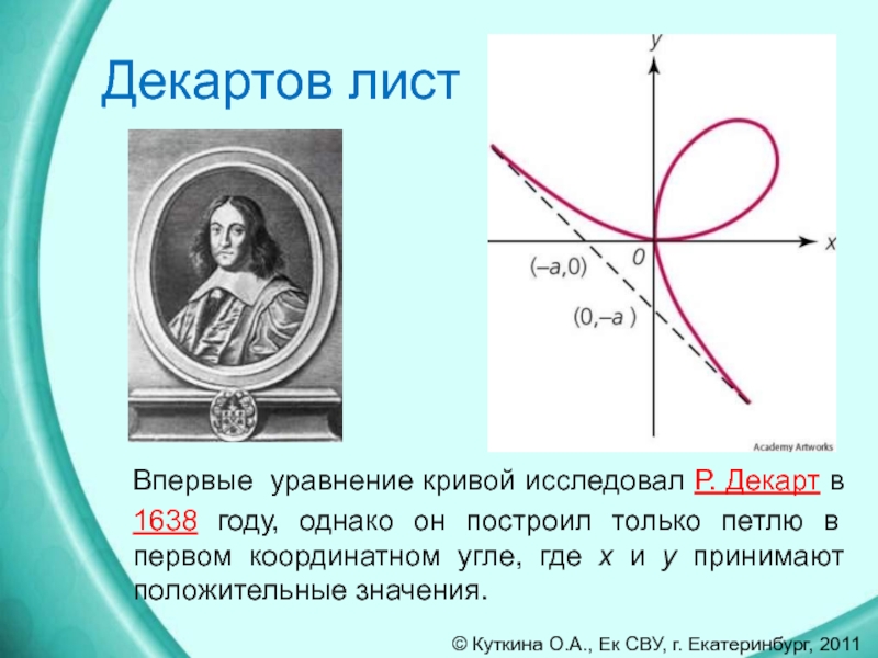 Математические кривые проект