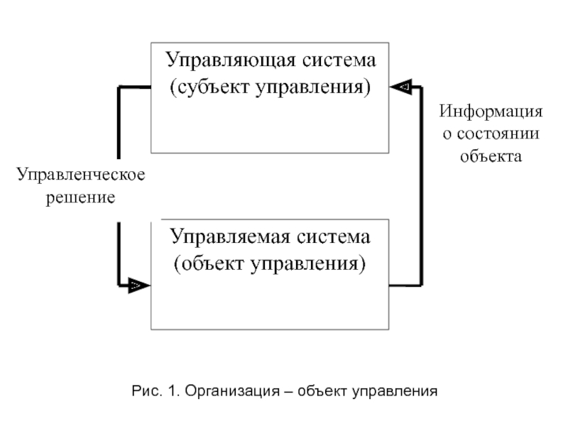 1 проект как объект управления