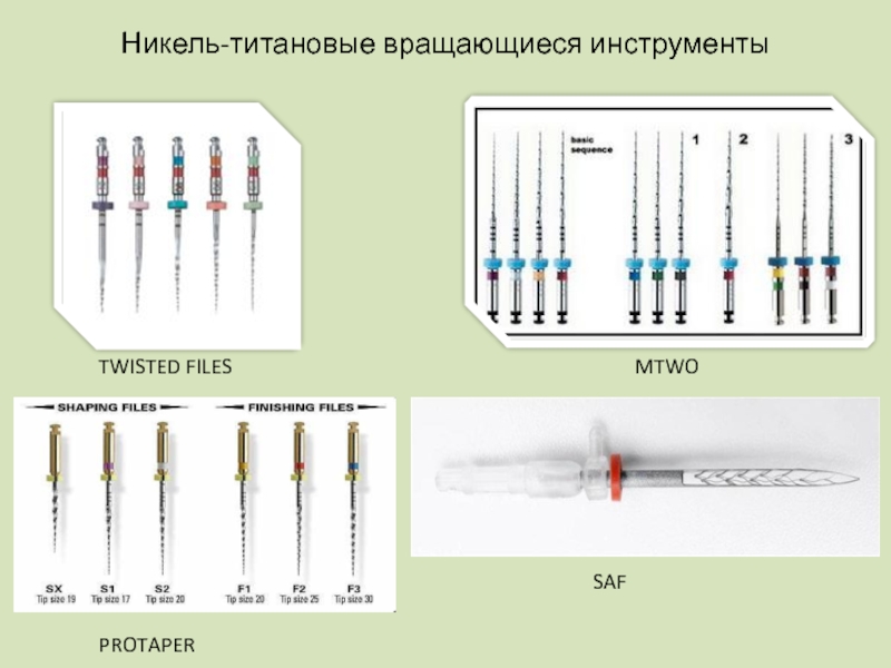 Эндодонтические инструменты презентация