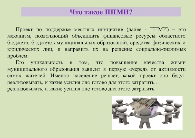 Проект ппми что это