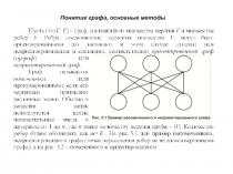 Понятие графа, основные методы