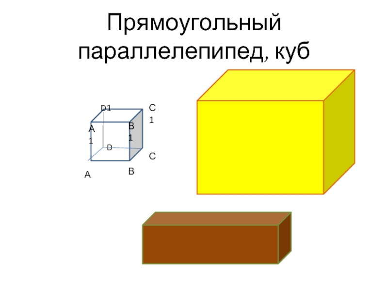 Прямоугольный параллелепипед и куб 5 класс презентация