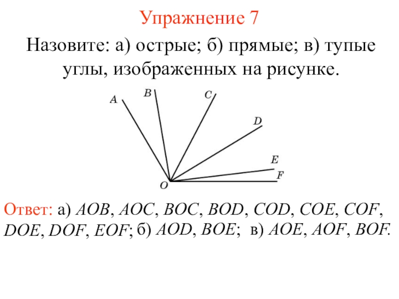 Биссектриса угла аос. Обозначение углов на рисунке. Острые и тупые углы 5 класс. Обозначение тупого угла. Прямой угол AOB.