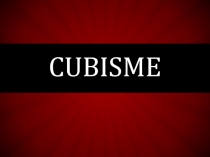 Cubisme