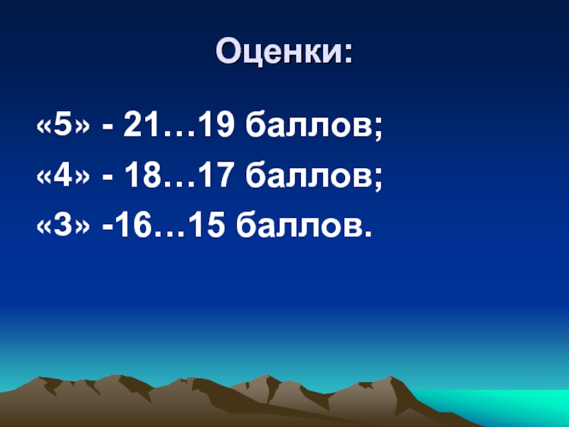 19 баллов