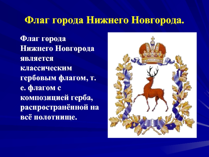 Что изображено на гербе нижегородской