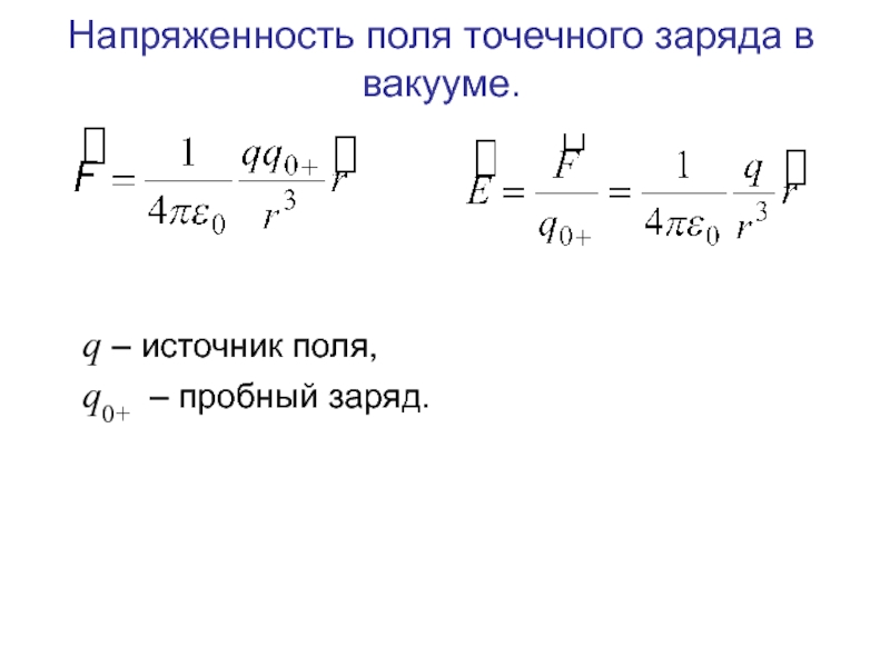 Пробный заряд