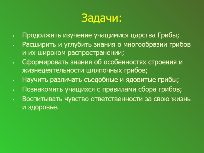 Задача грибы. Презентация грибы цели и задачи. Синквейн Шляпочные грибы. Углубить знания о растенияицелиии задачи. Многообразие.