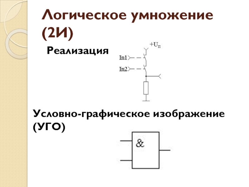 Умножитель логическая схема