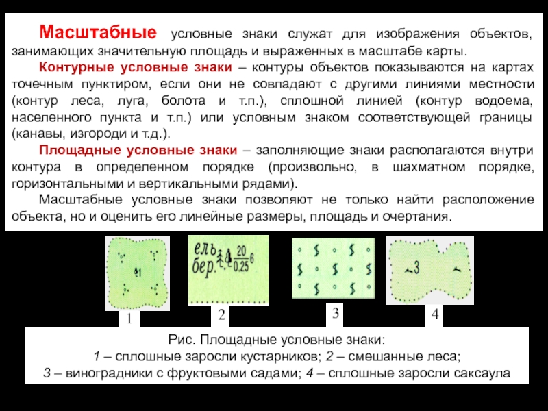 Внемасштабные условные