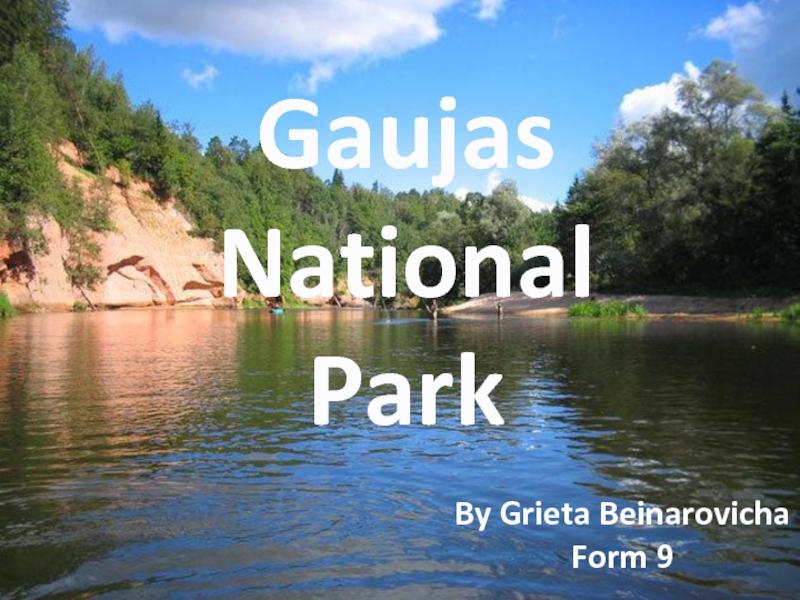 Gaujas National Park