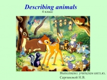 Describing  animals