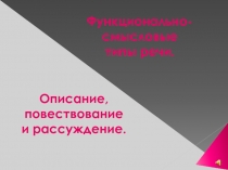 Типы речи