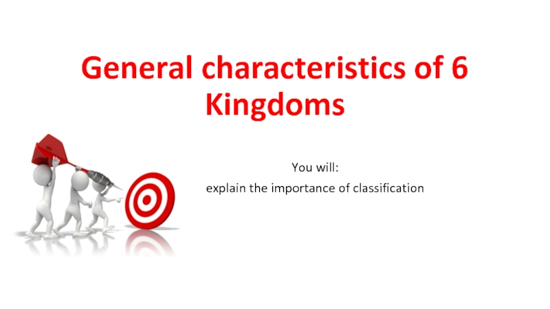 General characteristics of 6 Kingdoms