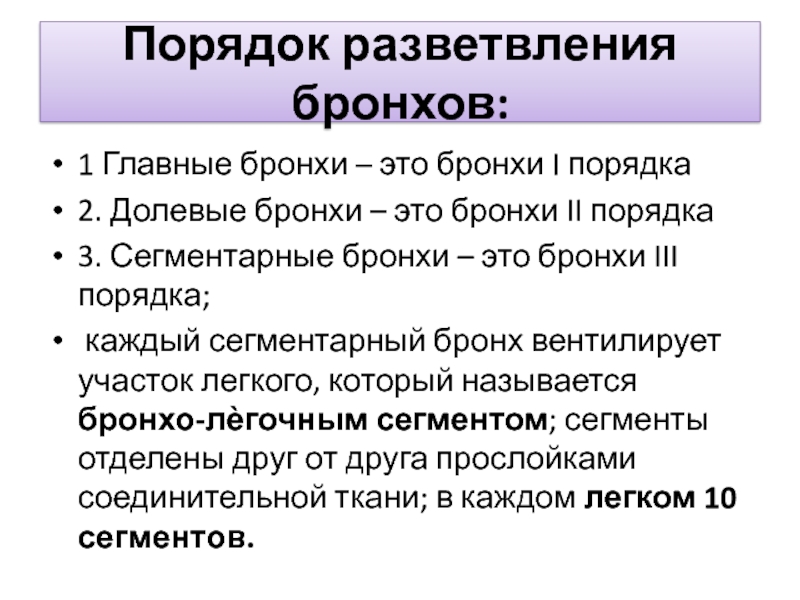 Утренний туалет бронхов