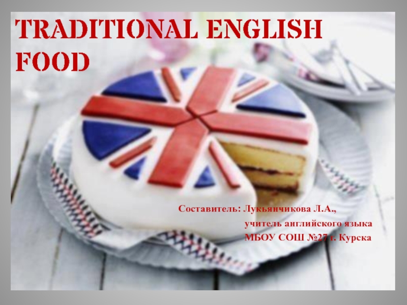 Traditional english food