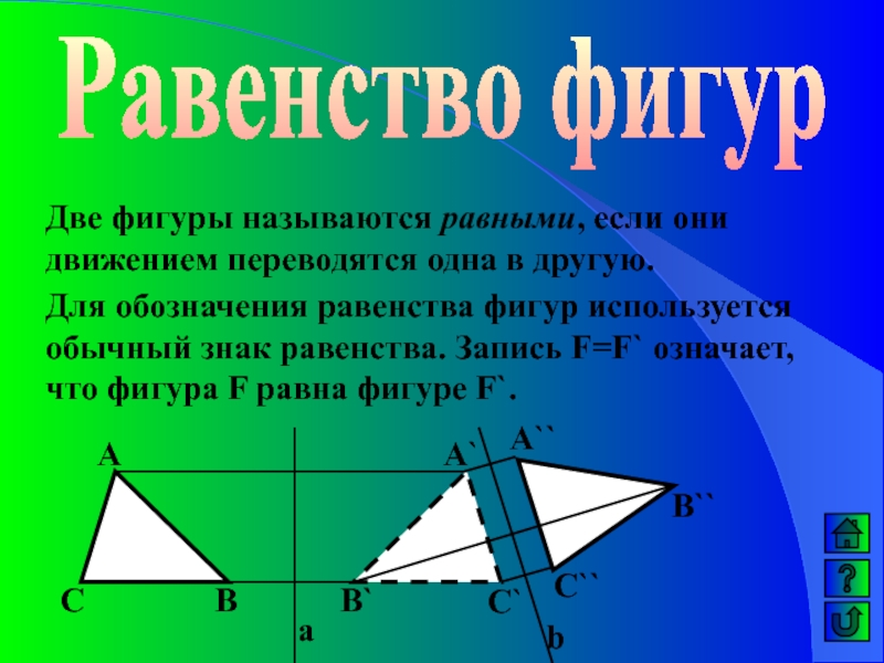 Равенство фигур 5 класс презентация